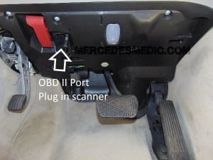OBD II Port Scanner Mercedes Benz Star Diagnostic